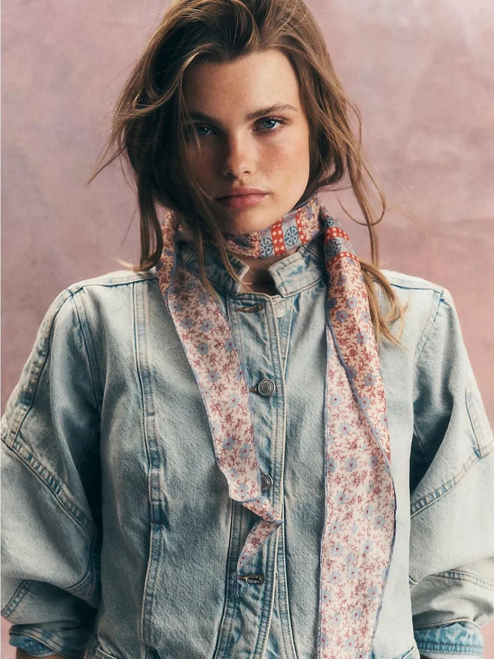 NWOT We The Free Nikita Denim Jacket - Picture 5 of 6